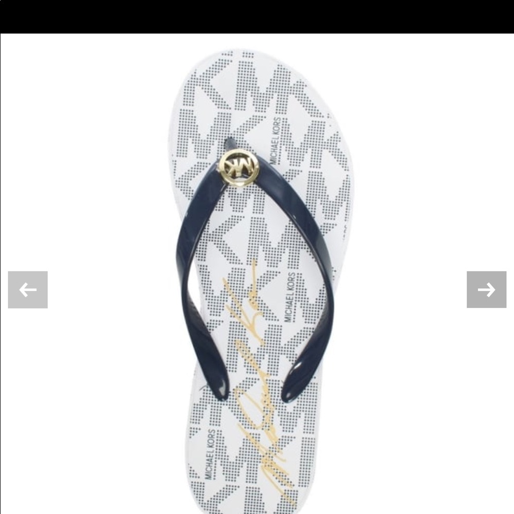 Michael Kors flip flops